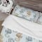 Designart 'Sea horse couple in deep sea' Coastal Bedding Set - Duvet Cover & Shams